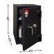 Сейф вогнетривкий FRS.70.K BLACK 0007280 фото 2